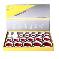Watch Press Tool Set 24 Dies Repair Kit Professional Prevent Scratch Metal Watch Back Case Press