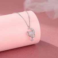 Planet Necklace, Personality, Trendy Temperament, Gift To Best Friend, Simple and Niche Clavicle Chain