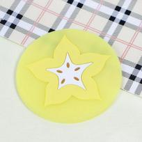 C53 Colorful Fruit-Shaped Silicone Non-slip Coaster