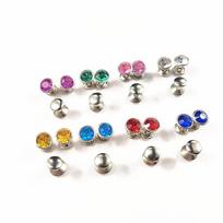 Cross-Border Double-Sided Rivet DIY Leather Luggage Decoration Drill Nail Cap. juoda