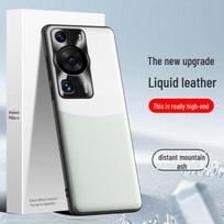 Huawei P60 Liquid Leather Case: Anti-Fall & Anti-Fouling Protective Cover Huawei P60 gray