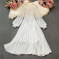 Elegantiškos maxi suknelės moterims, baltos, be pečių, ilgomis rankovėmis, tampriu, aukštu juosmeniu, vakarėlio suknele su raukinu šventine suknele XL balta