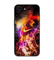Maniacase Case For Iphone 16E Nike colorful painting juoda