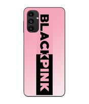 Maniacase Case For Samsung galaxy A13 5g Blackpink logo pink and black juoda