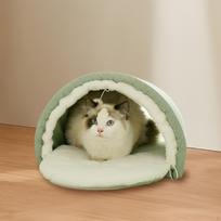 Cat Bed Cave Nest Cushion Pet Supplies Play Portable Autumn Winter Interactive Toy for Kitten