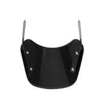 For Yamaha Kawasaki Suzuki Cafe Racer For Harley Honda Motorcycle Universal Black Windshield Wind Deflector Windscreen Fairing juoda