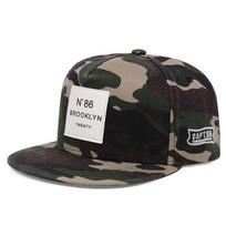 Camouflage Embroidered Baseball Hat Snapback Caps Hip-hop Hats Outdoor Adjustable Unisex Sunshade Cowboy Sunscreen Hat