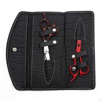 Hairdressing Scissors Bag Styling Tool Case PU Leather Travel Stylist Accessories for Hairdresser