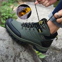 New Winter Men Boots Fur Warm Snow Boots Men Winter Work Shoes Men waterproof Ankle Boots Outdoor Men's Sneakers Footwear 39