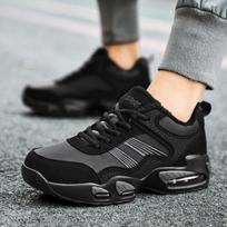 Shoes Men Sneakers Male Casual Mens Footwear Tenis Luxury Sneakers Trainer Breathable Shoe Fashion Loafers Running Shoes for Men 39 juoda pilka spalva