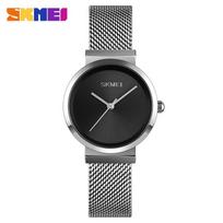 Fashion European and American elegant non-scale steel mesh belt women's watch waterproof student quartz watch women sidabras