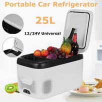 25 l nešiojamieji namų automobiliniai šaldytuvai mini šaldytuvai DC 12/24 V šaldiklis aušintuvas šildytuvas Laikyti šilumą ir šviežią Pinic Camping 110/220 V