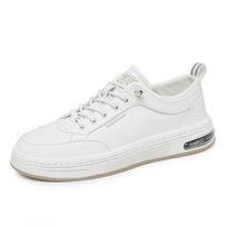 Classic New Men's Sports Shoes Thick Sole Durable Low Top Shoes Men's Genuine Leather Casual Shoes Trend Oxford Shoes 39 smėlis