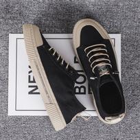 Shoes men tide shoes summer low-end men canvas shoes flat bottom casual shoes Korean version of old Beijing shoes 39 juoda