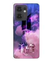 Maniacase Case For Oppo Reno 13F bts kpop music group logo juoda