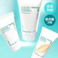 Innisfree UV Poreless Sunscreen 35ml Triple Plan SPF50+ PA++++