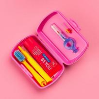 Curaprox Curaprox Travel rinkinys pink