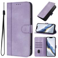 Piniginė su kortelės laikikliu, stoveliu, magnetiniu užsegimu, odinis dėklas Tecno Spark 30 30c 20 20c 10 10c 9 9t 7P 7 7T 8C 5 Pro Plus 4G 5G  Tecno Spark 30 4G violetinė