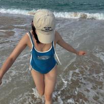 Women's Korean-Style One-Piece Swimsuit - Sexy, Slimming & Flattering Design