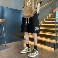 Shorts Summer Men's New Loose Straight Hong Kong Style Sports Five-point Pants Tide Brand Summer M juoda