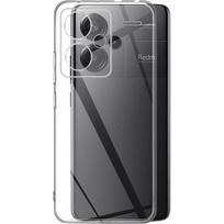 Case for Xiaomi Redmi Note 13 PRO PLUS 5G / Redmi Note 13 PRO+ 5G - Transparent TPU Silicone Gel Soft Protection Phonillico® skaidri