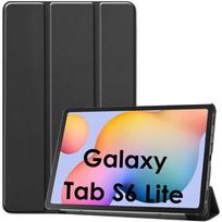Juodas dėklas Samsung Galaxy Tab S6 Lite 2020 2022 2024 - Daugiafunkcis apsauginis dėklas Phonillico juoda