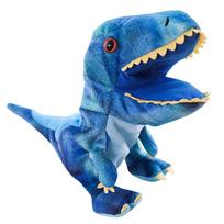 1Pc Frog Crocodile Shark Dinosaur Plush Hand Puppets Lifelike Triceratop Tyrannosaurus Rex Hand Puppets for Kids Adults Muppets 30cm