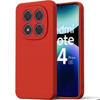 Case for Xiaomi Redmi Note 14 Pro Plus 5G/Note 14 Pro+ 5G - Red Silicone - E.F.Connection®