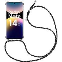 Case for Xiaomi Redmi Note 14 Pro 5G (not for 4G) - with Black Cord - EFConnection