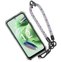 Bracelet Case for Xiaomi Redmi Note 12 5G, Shockproof Protection with Sturdy Multicolor Bracelet (not for Redmi 12 5G)