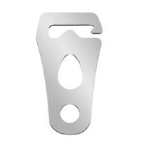 Nerūdijančio plieno vėjo virvės sagtis Didelio stiprumo lauko kempingas žygiai kuprinės žygiai palapinė baldakimas atotampų virvės reguliatorius lenta virvės įtempiklis