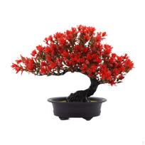 Artificial Bonsai Tree Art Plants Decor Realism Collection Realistic Ornament Welcome for raudona