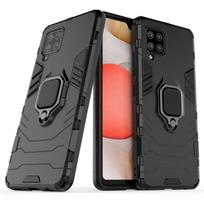 Case - Samsung - Galaxy A42 (5G) - Shockproof - Magnetic Mount - Metallic Black juoda