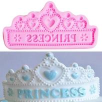 Princess Crown Silicone Cake Molds Wedding Cake Fondant Cake Decorating Tools Cupcake Chocolate Molds