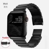 Luxury Metal Bracelet For Apple Watch Series 10 46mm Ultra 2 49mm 45mm 44mm Stainless Steel Magnetic Band For iWatch 9 8 7 6 5 4 For Ultra 2 1 49mm gray