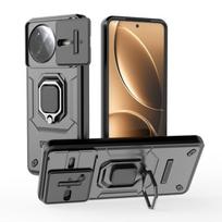 For Poco F7 Ultra Case Cover Poco F7 Ultra Capas New Lens Protective Shockproof Bumper Ring Holder Fundas Xiaomi Poco F7 Ultra For Poco F7 Ultra juoda