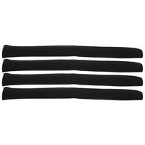 4Pcs Cord Organizer Management Sleeve Cable Cover with Zipper Protective Wrap with Ties