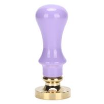 Mini Wax Seal Handle Vintage Envelope Invitation Card Sealed Stamp Handicrafts SupplyPurple Handle