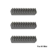 3 vnt. 3D spausdintuvo dalių antgalių valymo rinkinys Efektyvus valymo šepetėlis, skirtas Bambu Lab A1/ A1 MINI 3D spausdintuvo daliai For A1 Mini gray