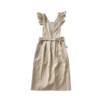Women's Home Apron, Art Studio Apron, Kitchen Apron smėlis