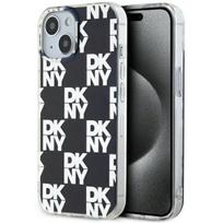 Dkny Dkhcp15Mhdlcek Iphone 15 Plus /14 Plus 6.7 Black/Black Hardcase Iml Checkered Mono Pattern