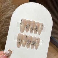 Pure Handmade Nude Color Thin Flash Cat Eye Sequins Horse Urethra Shape Rouli Removable XS