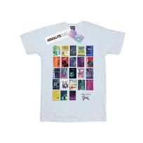 Disney Womens/Ladies Soul Jazz Poster Wall Cotton Boyfriend T-Shirt S balta