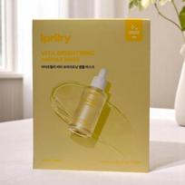 Iprilry Ampule Mask 25ml*10, Vita Brightning / Water-Full Calming, Nourishing, Moisturizing, Korean Cosmetics, Kbeauty Vita Brightning