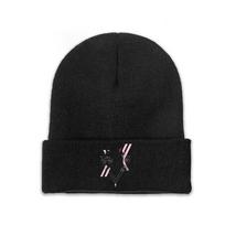 I Promise Darling Darling in the Franxx Zero Two Knitted Hat Women's Unisex's Skullies Beanies Winter Hat Casual Melon Cap One Size