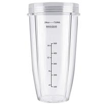 24oz maišymo puodelio atsarginė dalis Nutri Ninja įrenginiui white