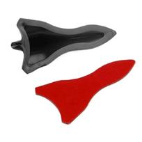 New Universal Shark Fin Diffuser Vortex Generator Car Roof Spoiler Bumper Empennage