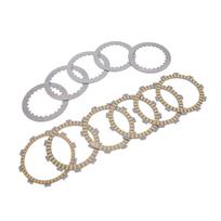 11Pcs Clutch Friction Plate Steel Heat Proof Improved Transmission Reduce Noise for MTX200R CBF250