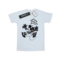 Disney Womens/Ladies Mickey Mouse EEEEEK! Cotton Boyfriend T-Shirt XXL