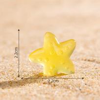 Samana Mikro-peizažas Švytintis tamsoje Animacinis Gyvūnas Akvariumo Peizažo Dekoravimo Aksesuarai Mini Ornamentai No. 2 yellow